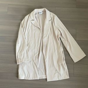 princess polly long cream blazer